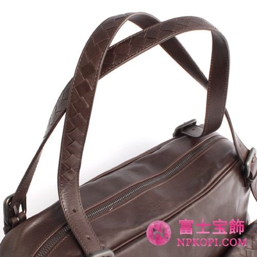 Bottega Veneta/ボッテガ・ヴェネタ  カーフレザー ショルダーバッグ ダークブラウン 248521VN0321301【2011年春夏新作】 
